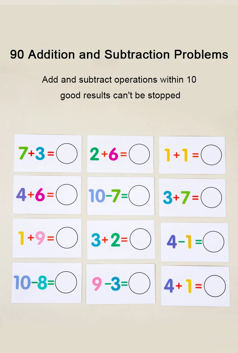 Jouet Éducatif Math Bois