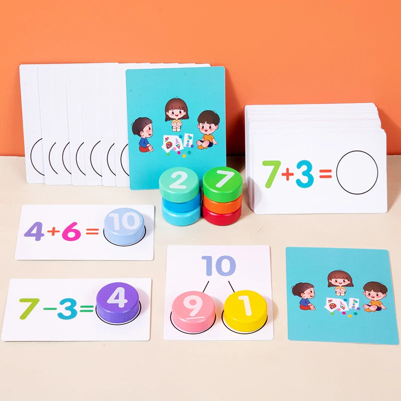 Jouet Éducatif Math Bois