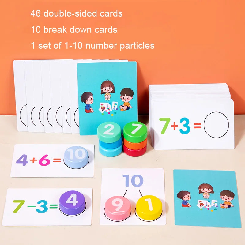 Jouet Éducatif Math Bois