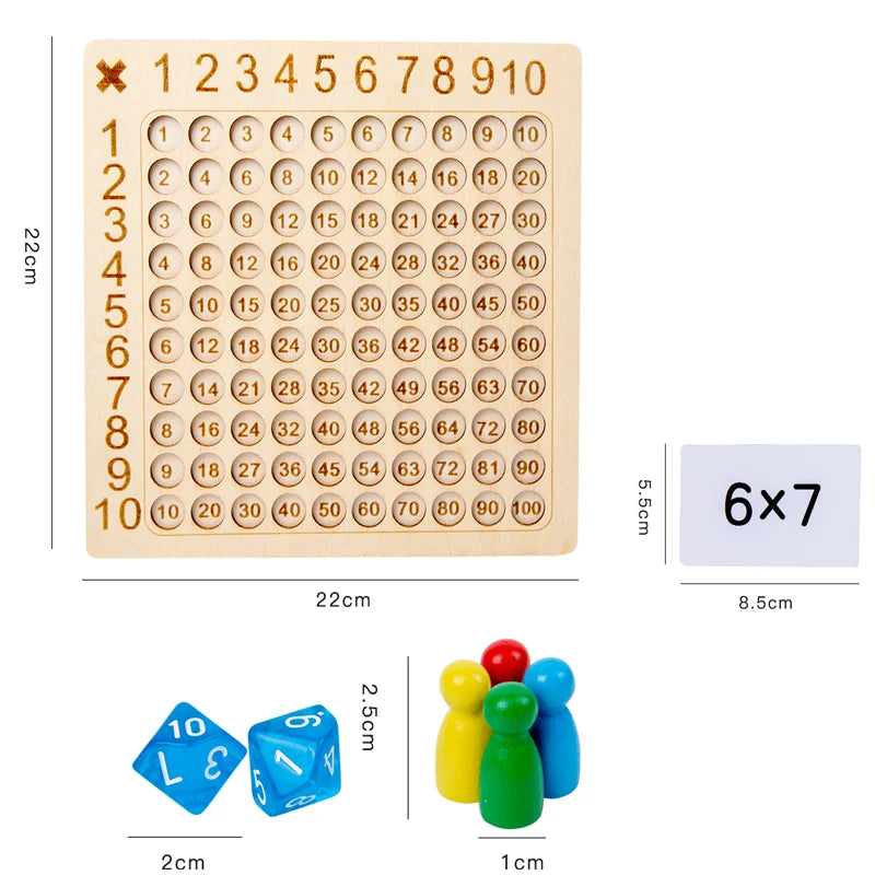 Montessori Math Board